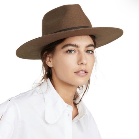 Madewell x Biltmore Montana Wool Felt Rancher Hat Gray Size Small/Medium NWT - Picture 9 of 11